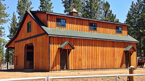 Barn Construction In California