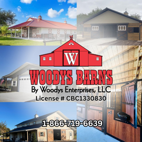 Visit Woodys Barns LLC.